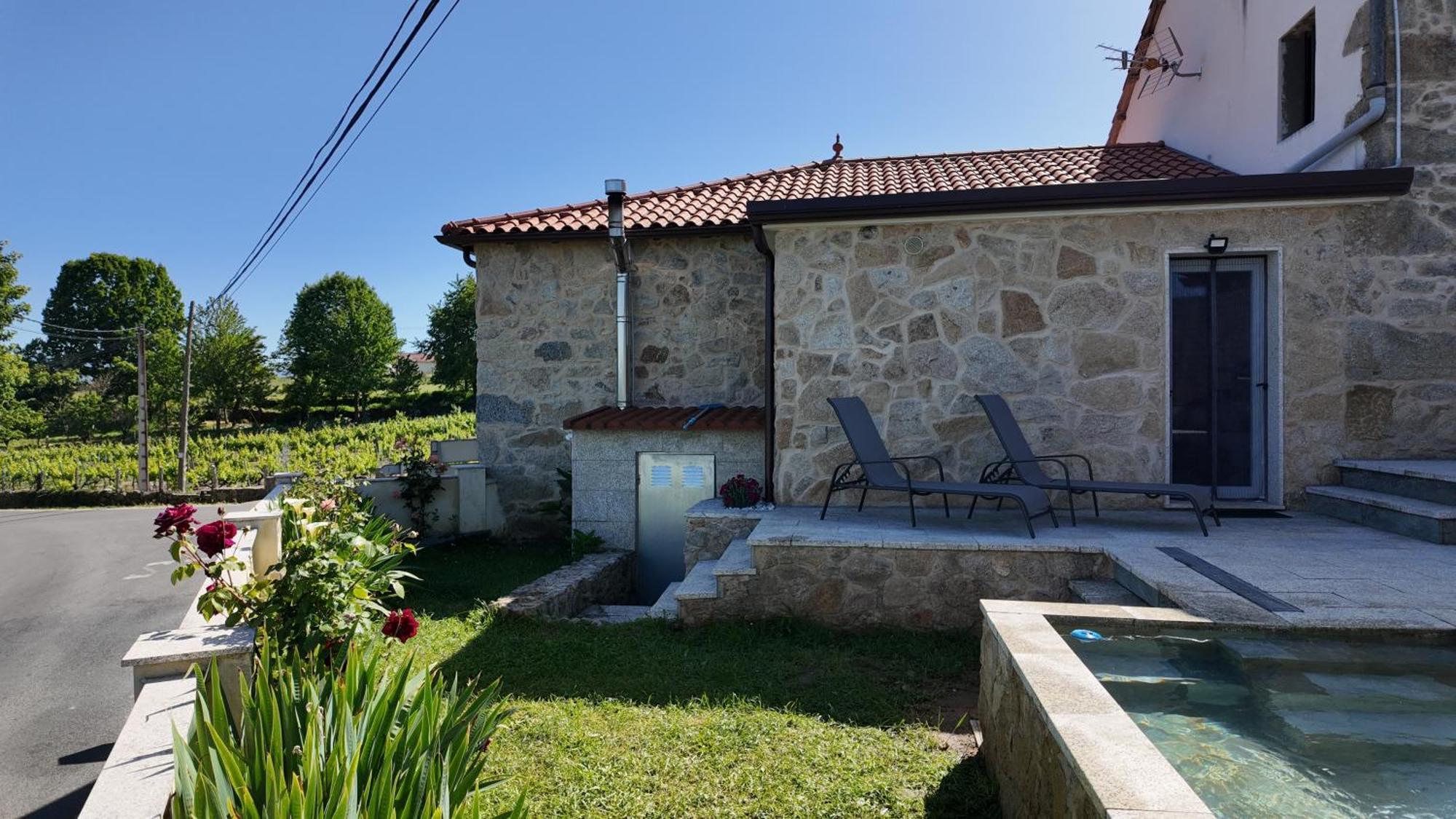 Villa CASA DO JOSÉ en el corazón de la Ribeira Sacra Pantón Exterior foto