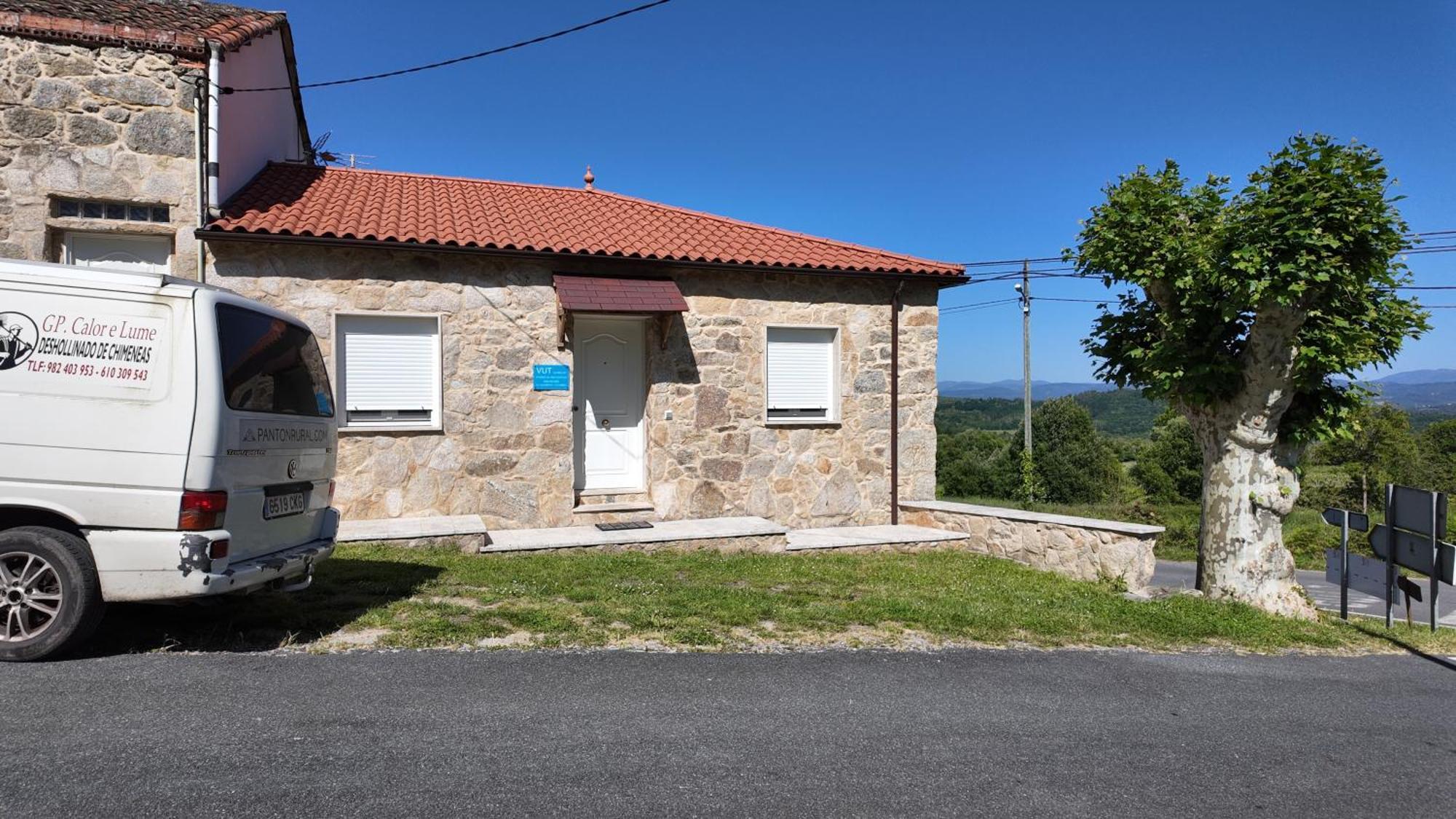 Villa CASA DO JOSÉ en el corazón de la Ribeira Sacra Pantón Exterior foto